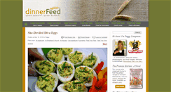 Desktop Screenshot of dinnerfeed.com